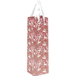 Sac à bouteille Noël L33X10X9 cm