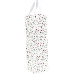 Sac à bouteille Noël L33X10X9 cm