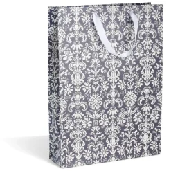 Sac à cadeau grand format or ou noir