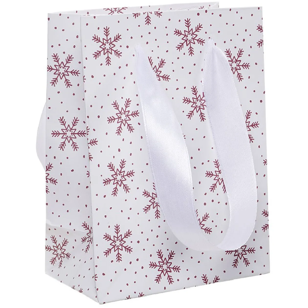 Sac à cadeau petit format thème nature vert, brun ou rouge