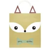 Sac cadeau fantaisie forme tête de renard 23xH31cm