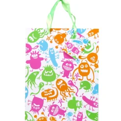 Sac cadeau motif monstre