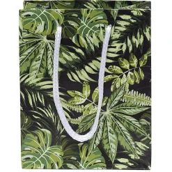 Sac cadeau motif tropical petit modèle