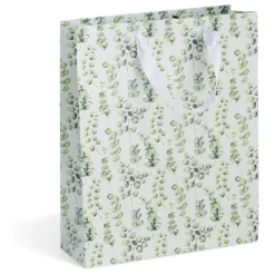 Sac cadeau moyen format, jardin hiver, papier