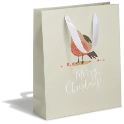 Sac cadeau moyen format, nature, papier