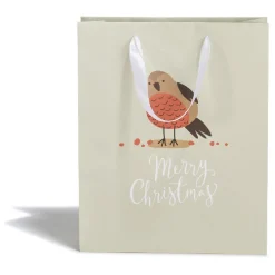 Sac cadeau moyen format, nature, papier