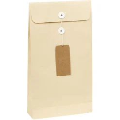 Sac cadeau Noël design Naturel