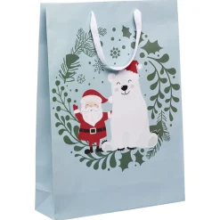Sac cadeau Noël enfant L33x46 cm