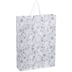 Sac cadeau Noël Jardin d'Hiver L46X33 cm