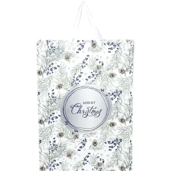 Sac cadeau Noël Jardin d'Hiver L46X33 cm