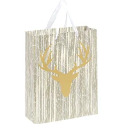 Sac cadeau Noël Nature L32X26 cm