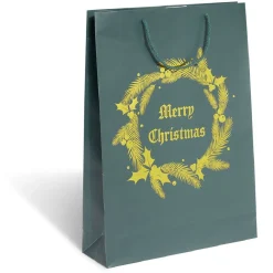 Sac cadeau Noël rouge ou vert - Taille L