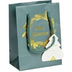 Sac cadeau Noël rouge ou vert -Taille S