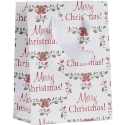 Sac cadeau Noël traditionnel taille S