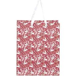 Sac cadeau pour enfant, motif de noël, papier