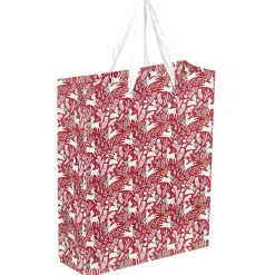 Sac cadeau pour enfant, motif de noël, papier