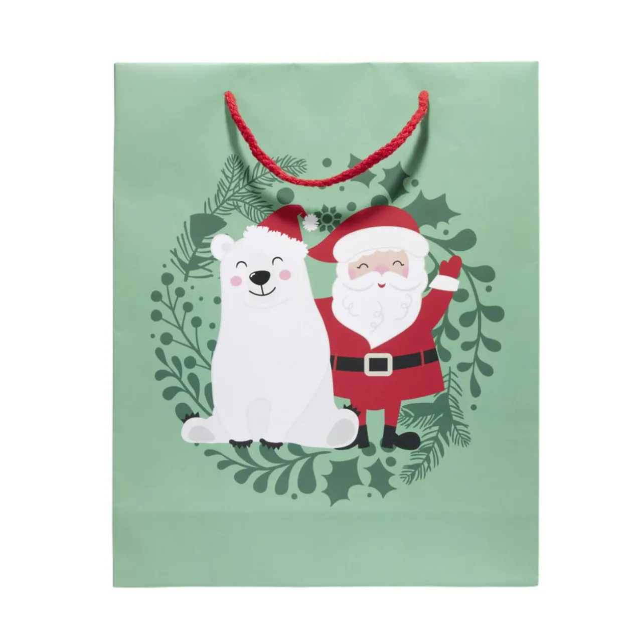 Sac cadeau traditionnel 26xH32cm - 2 modèles