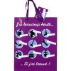 Sac cadeau violet