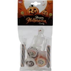 Sachet bonbons Halloween x4 + Jouet