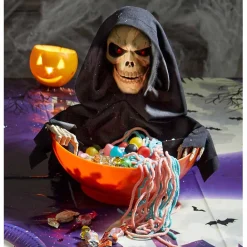 Saladier avec squelette Halloween