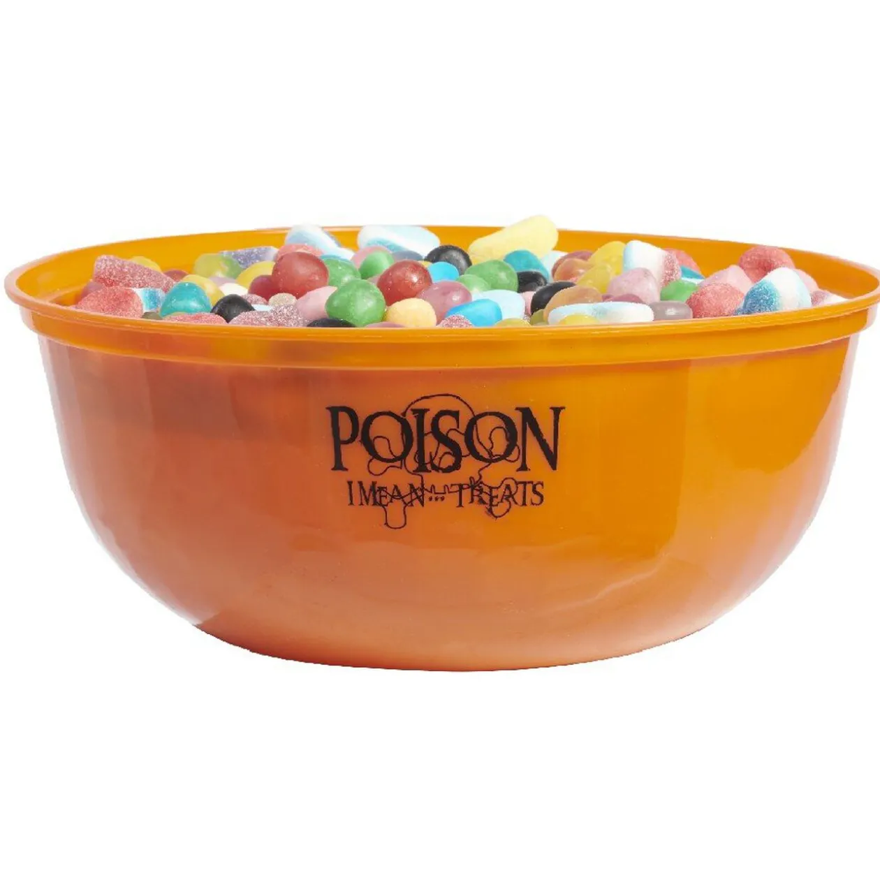 Saladier orange Halloween