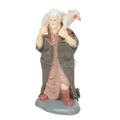 Santon crèche de Noël berger du village