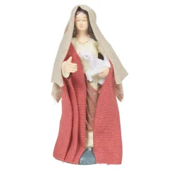 Santon crèche de Noël bergère du village