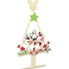Sapin à poser en bois Mickey et Minnie H68,5cm