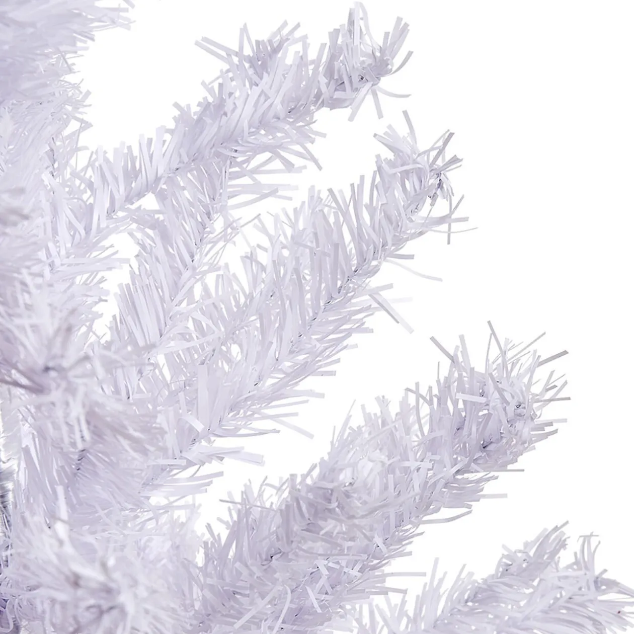 Sapin artificiel blanc 80 branches Ø46xH90cm