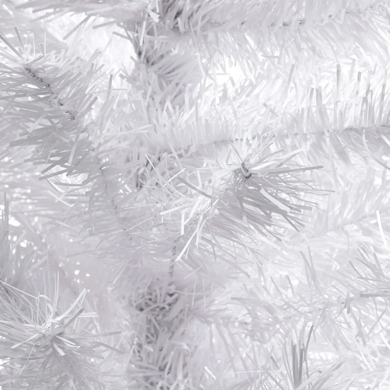 Sapin artificiel blanc 368 branches Ø93xH180cm