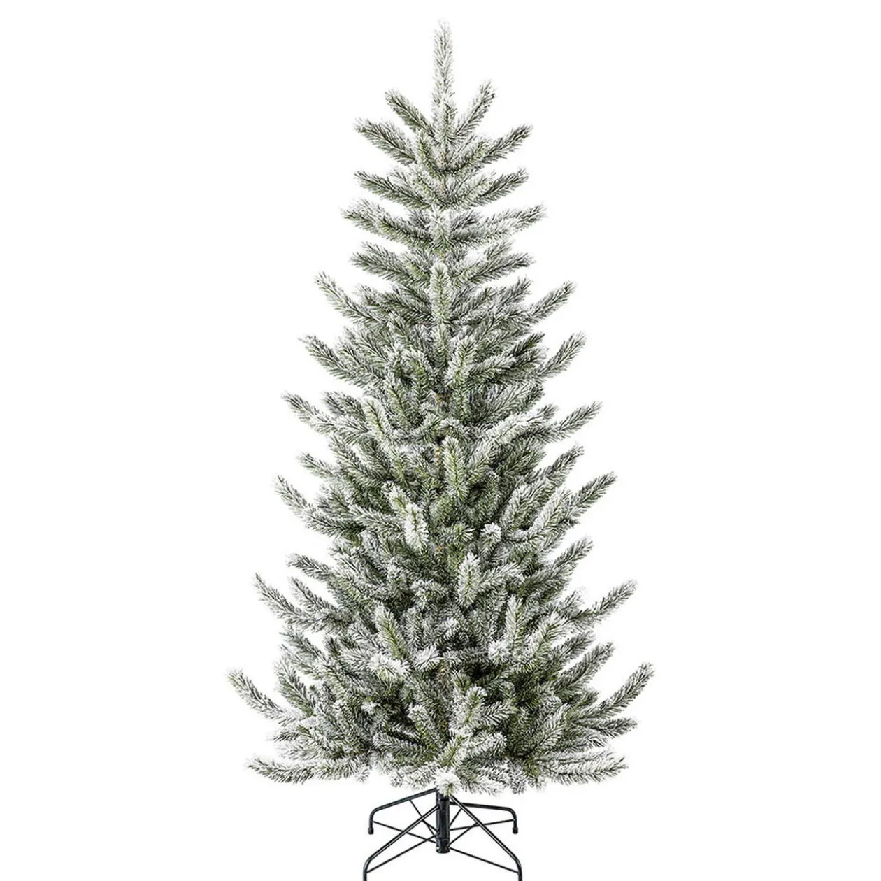 Sapin artificiel enneigé vert 467 branches Ø99xH180cm