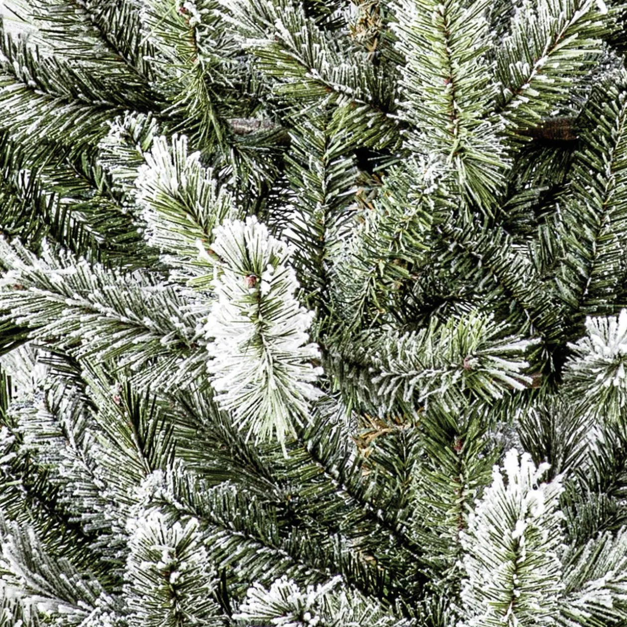 Sapin artificiel enneigé vert 467 branches Ø99xH180cm