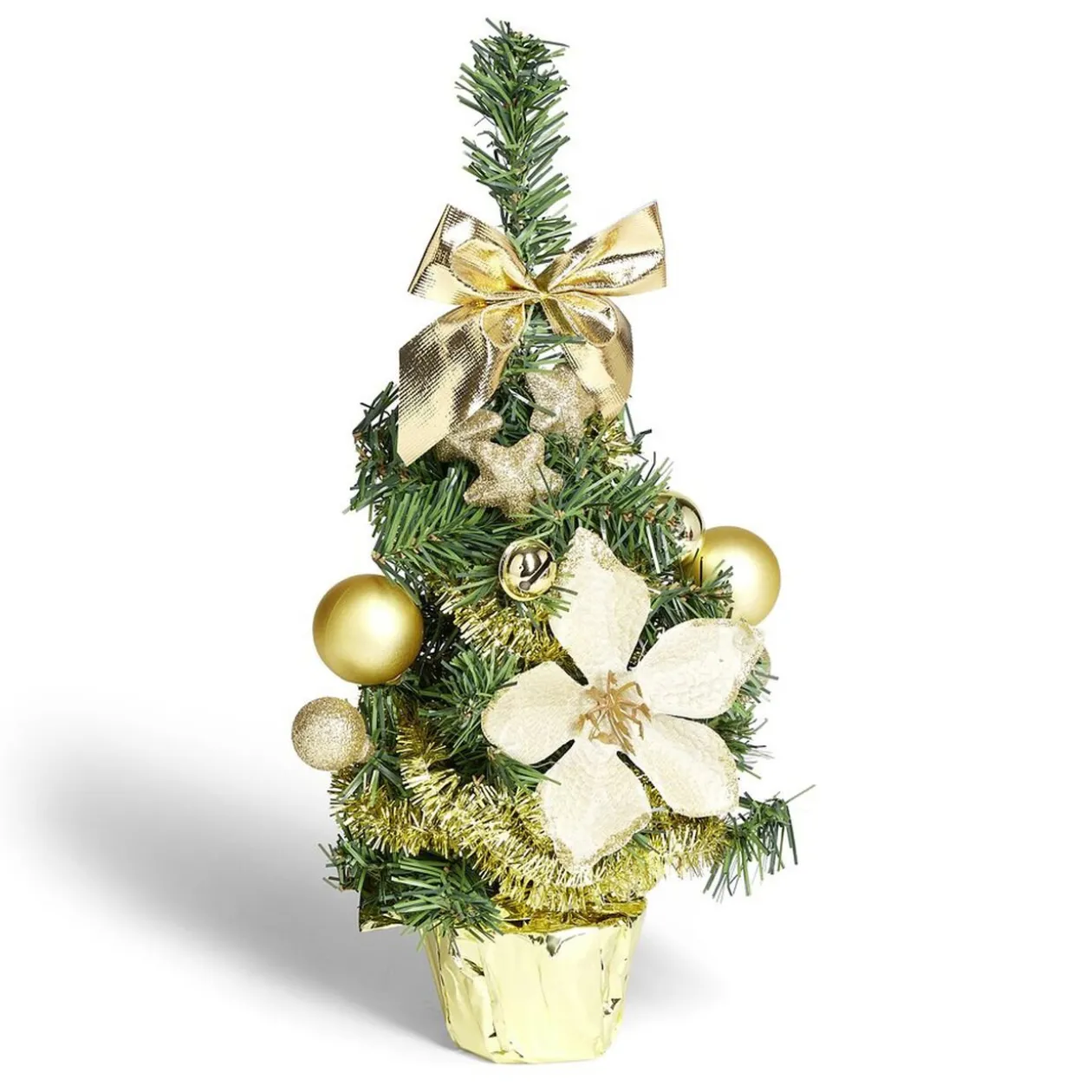 Sapin décor doré H36cm