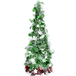 Sapin de Noël à poser avec étoiles H38cm - 3 modèles
