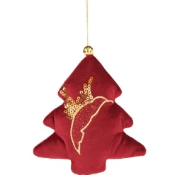 Sapin de Noël à suspendre motif oiseau