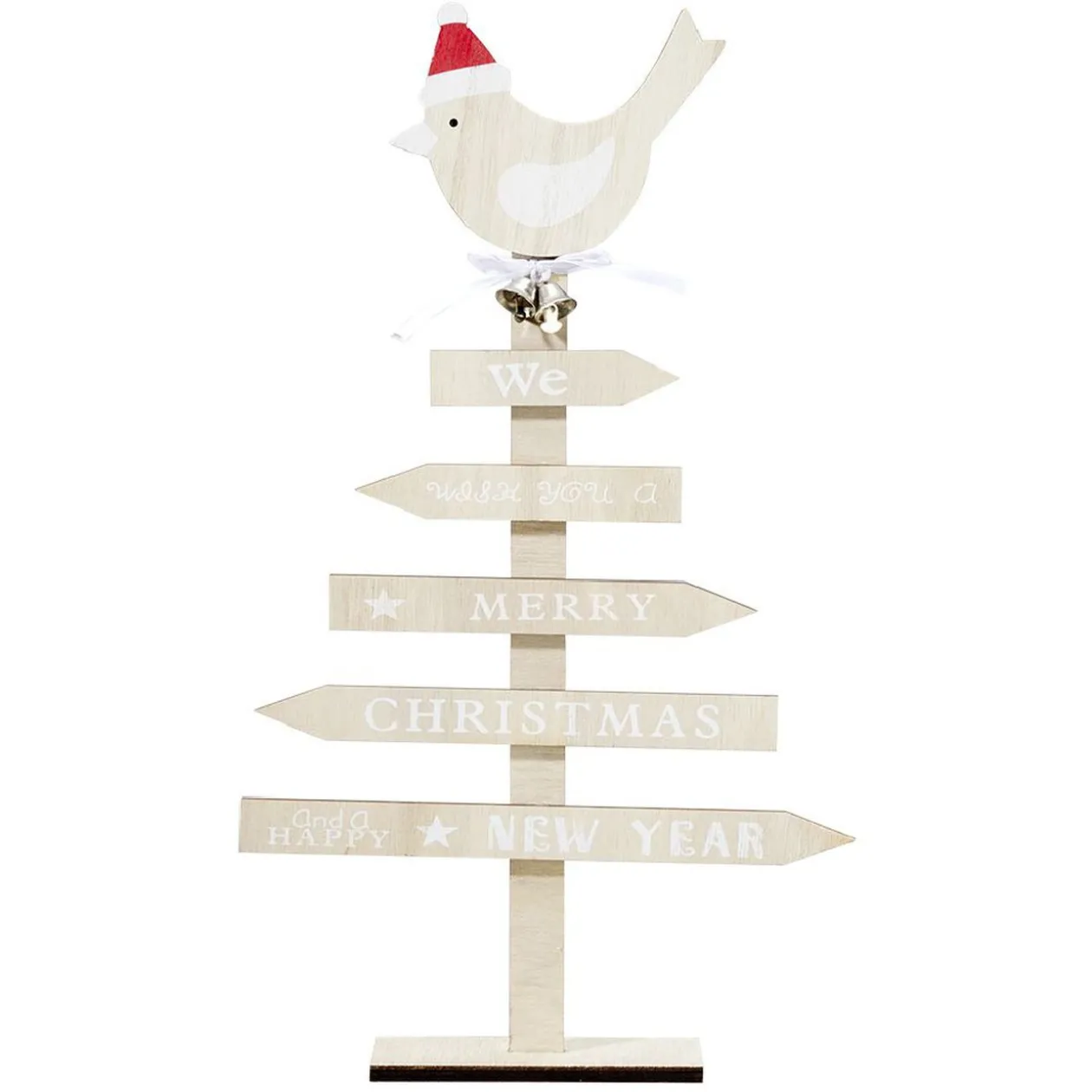 Sapin de Noël en bois à poser