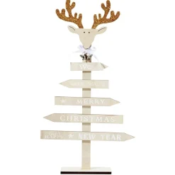 Sapin de Noël en bois à poser