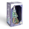 Sapin de Noël LED iridescent H37cm