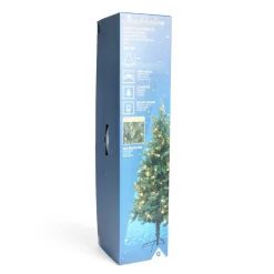 Sapin de Noël lumineux 503 branches 150LED blanc chaud Ø106xH180cm