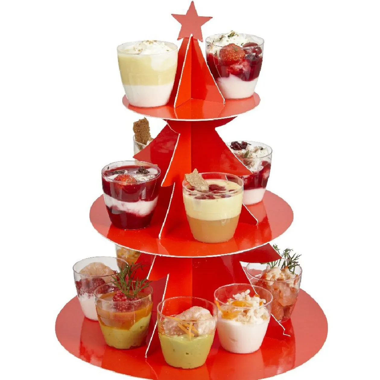 Sapin et 12 verrines