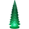 Sapin lumineux déco H19cm plastique 3 coloris