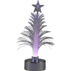 Sapin lumineux fibre optique multicolore