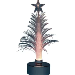 Sapin lumineux fibre optique multicolore