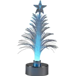 Sapin lumineux fibre optique multicolore