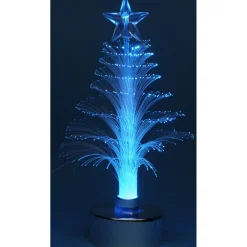 Sapin lumineux fibre optique multicolore