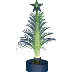 Sapin lumineux fibre optique multicolore