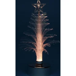 Sapin lumineux fibre optique multicolore