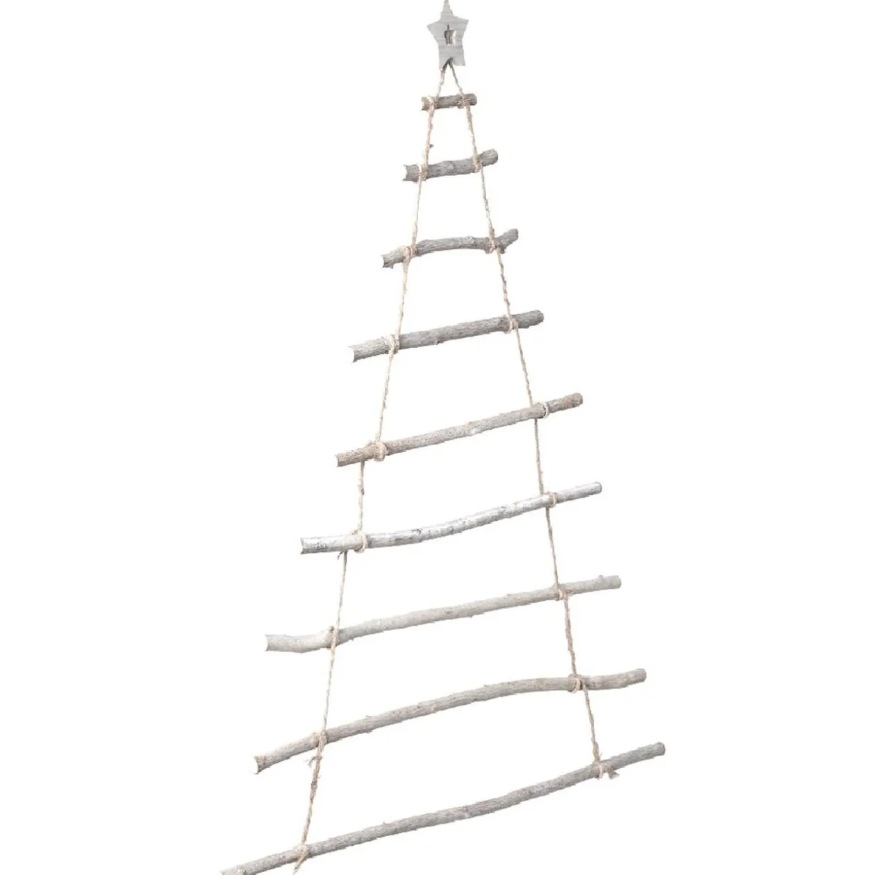 Sapin morceaux de bois Noël 87 cm