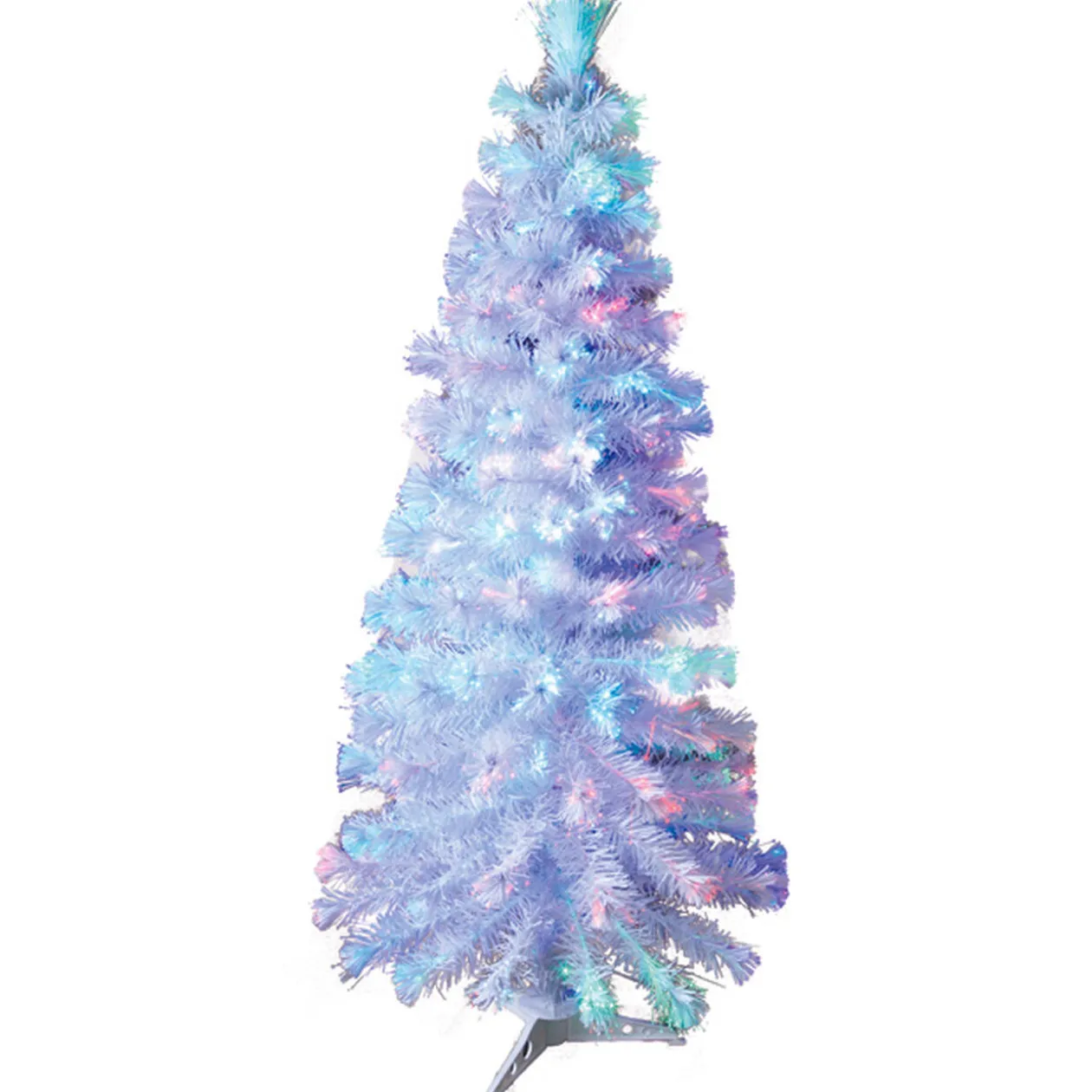Sapin NOEl blanc fibre optique H1,5 m