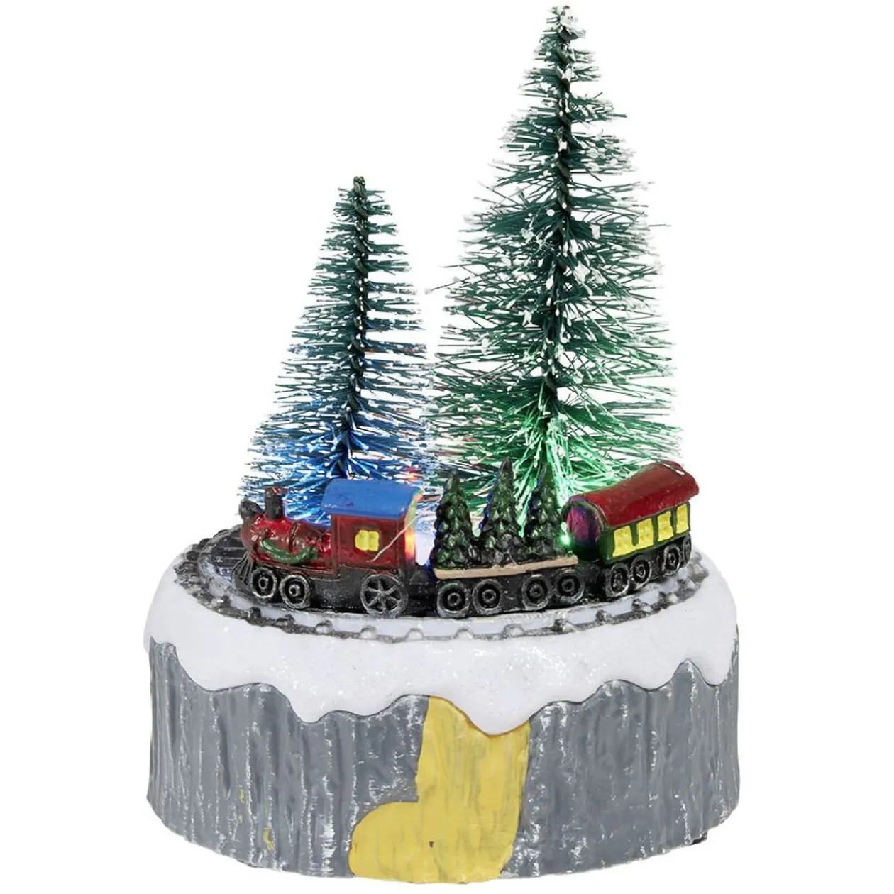 Scène de Noël lumineuse H12,5cm